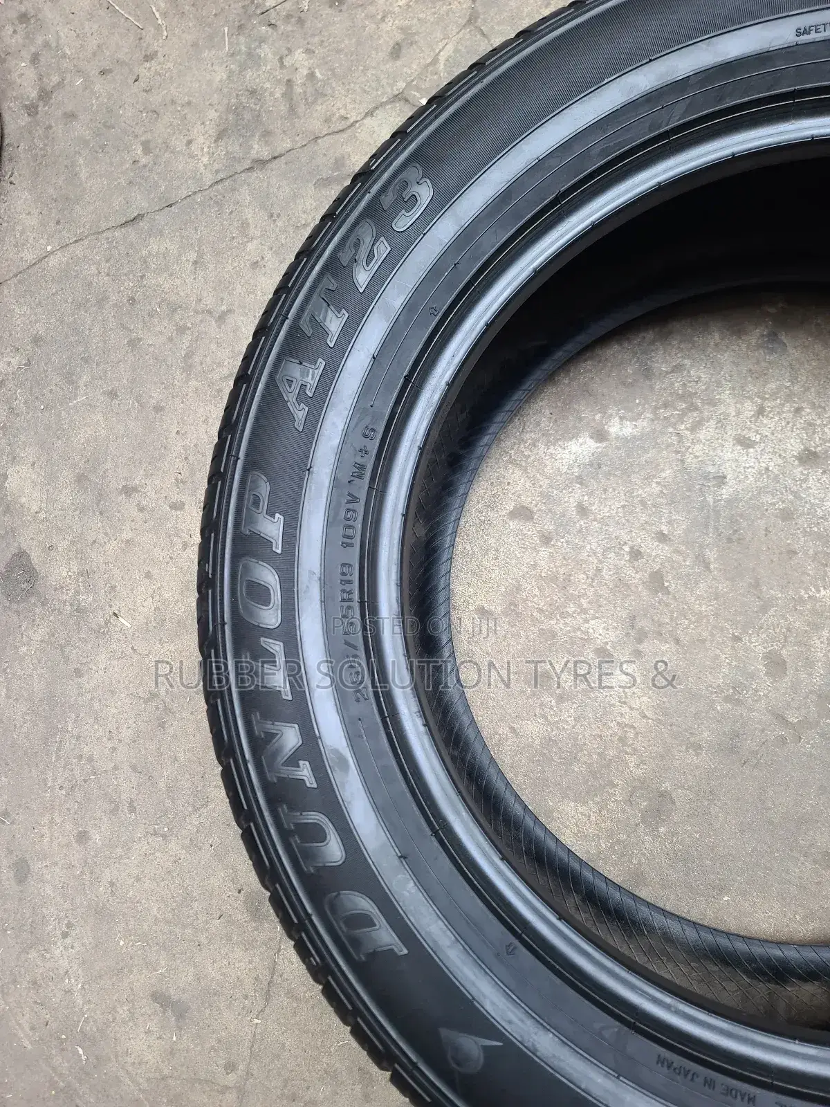 265 /55 R19 Dunlop Tyres 109v Grandtrek a/T23