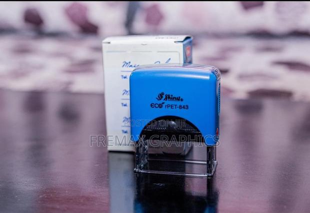 Custom Self-Inking Stamps – Durable Affordable - thumbnail 3