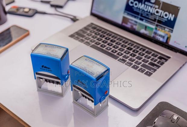 Custom Self-Inking Stamps – Durable Affordable - thumbnail 4