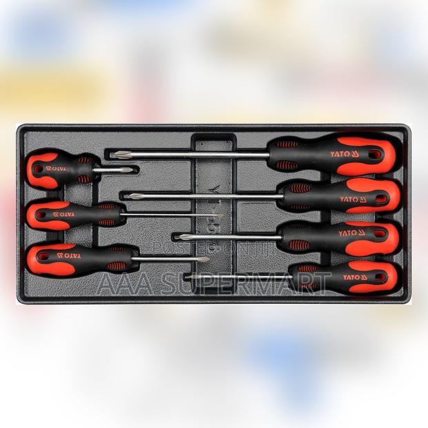 Yt-5536 Pvc Tray With 7pcs Phillips Screwdrivers
