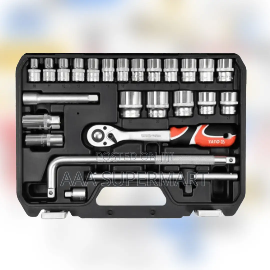 Yt-38741 Socket Set 1/2", 25 Pcs, L