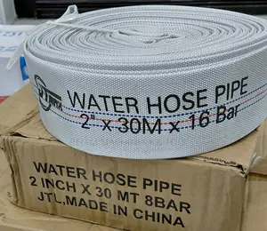 Water Hose Canvas Delivery Pipe 2" by 30m 16bar