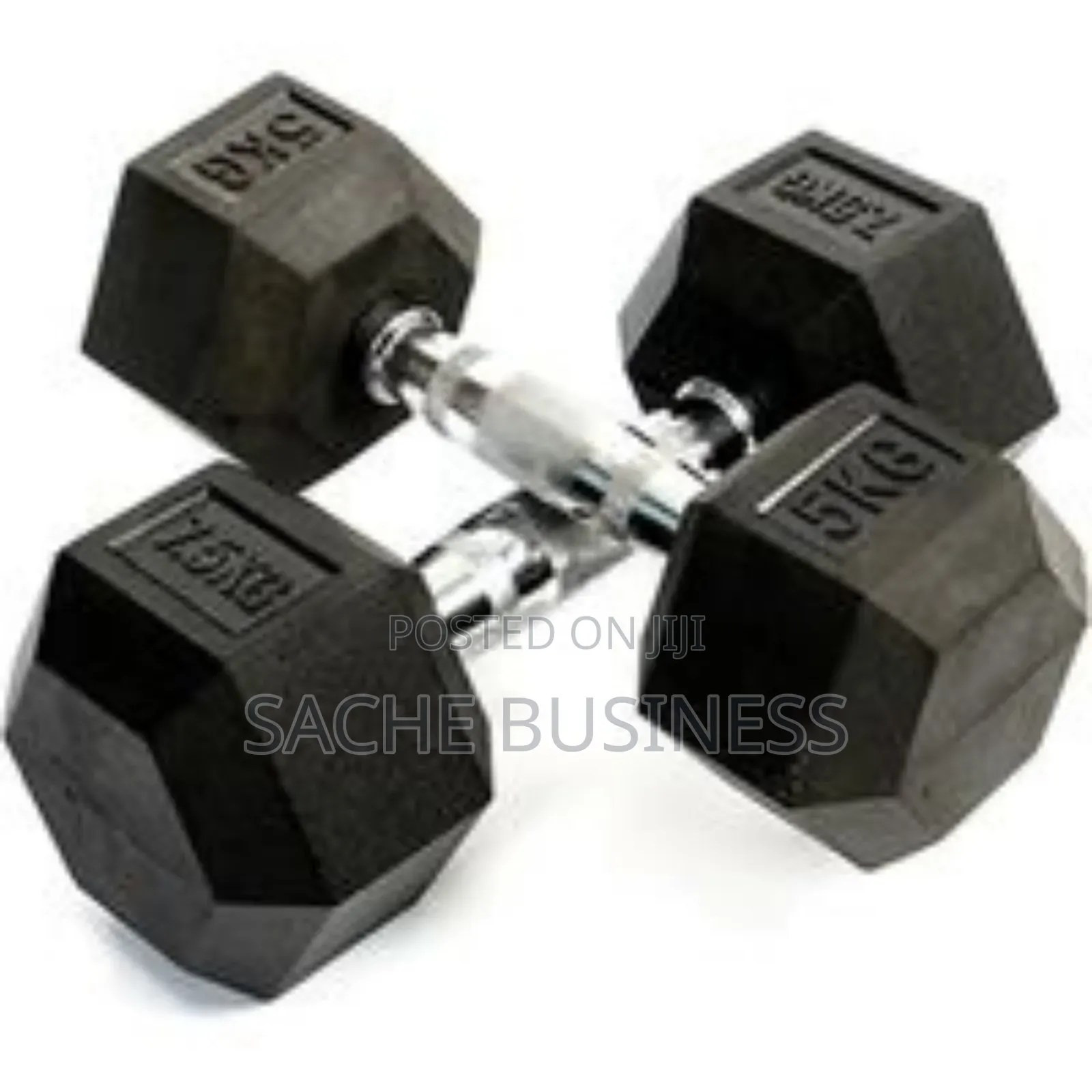 5 Kg Hexagonal Dumbells