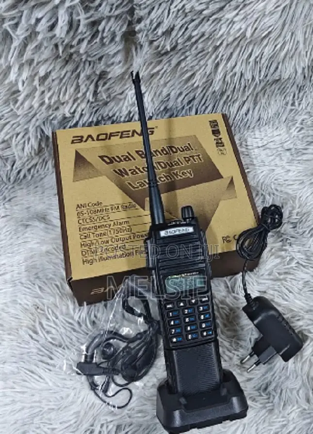 Uv82 Uhf/VHF 5-8km Walkie Talkie Baofeng Dual Band Uv82