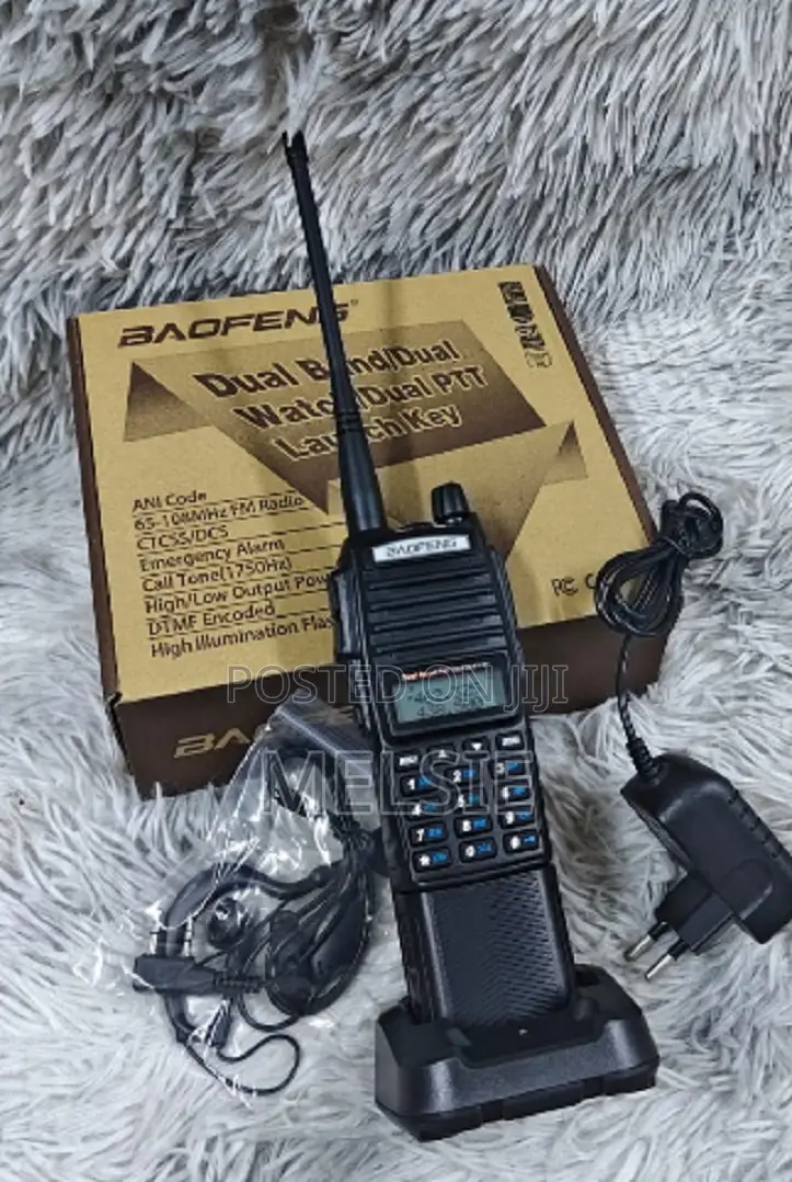 Baofeng Portable Two Way Radio Uv-82 Dual PTT Walkie Talkie