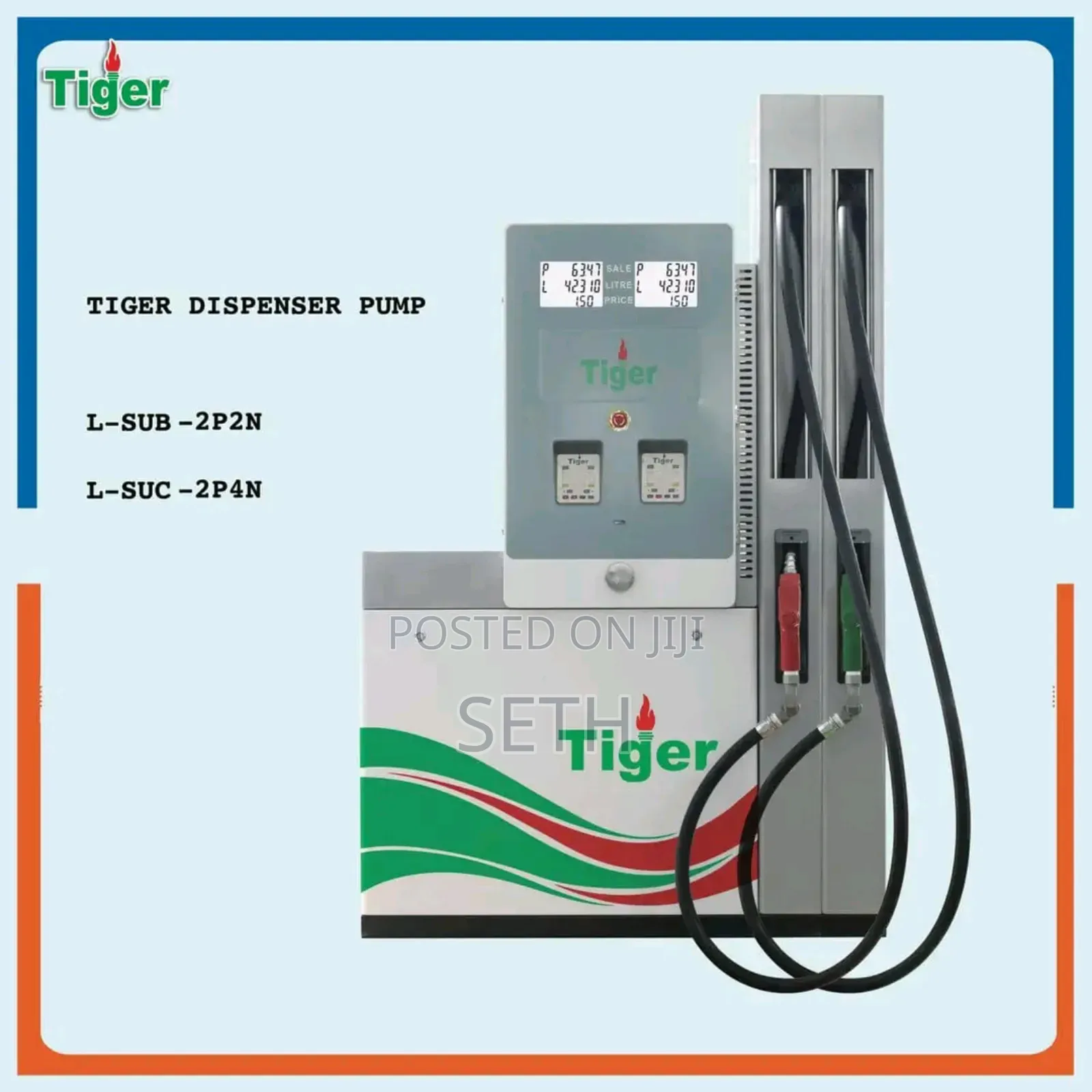 Commercial Fuel Pump Station Pump