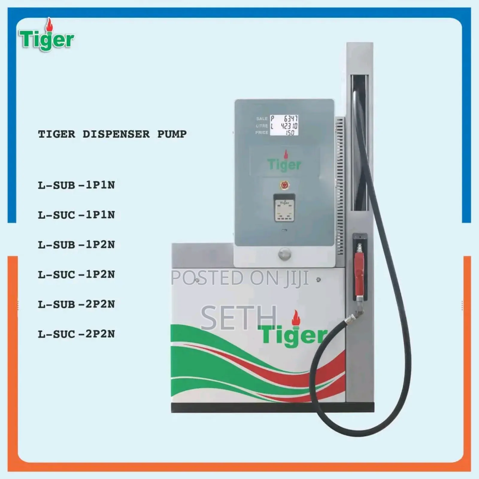 Commercial Fuel Pump Station Pump