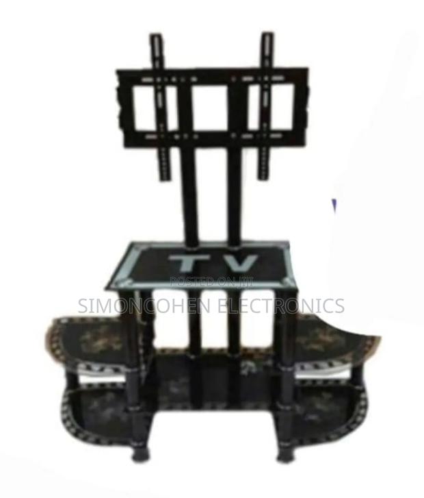 Executive Tv Stand With Wall Mount