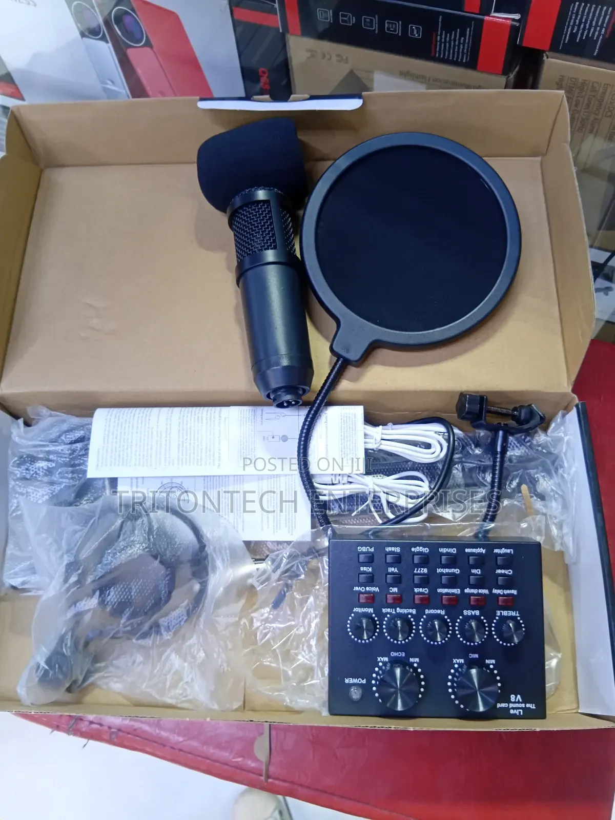 Live Podcast Condenser Microphone