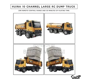 Huina 1580-xx- Large Rc Dump Truck In Kenya