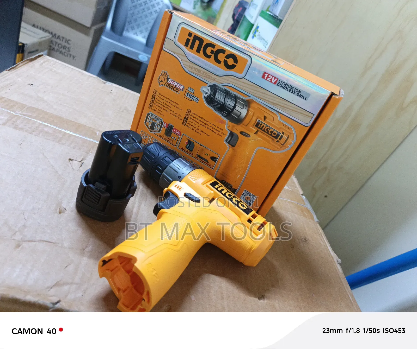 Reachable Cordless Drill