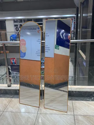 Standing Gold Mirrors