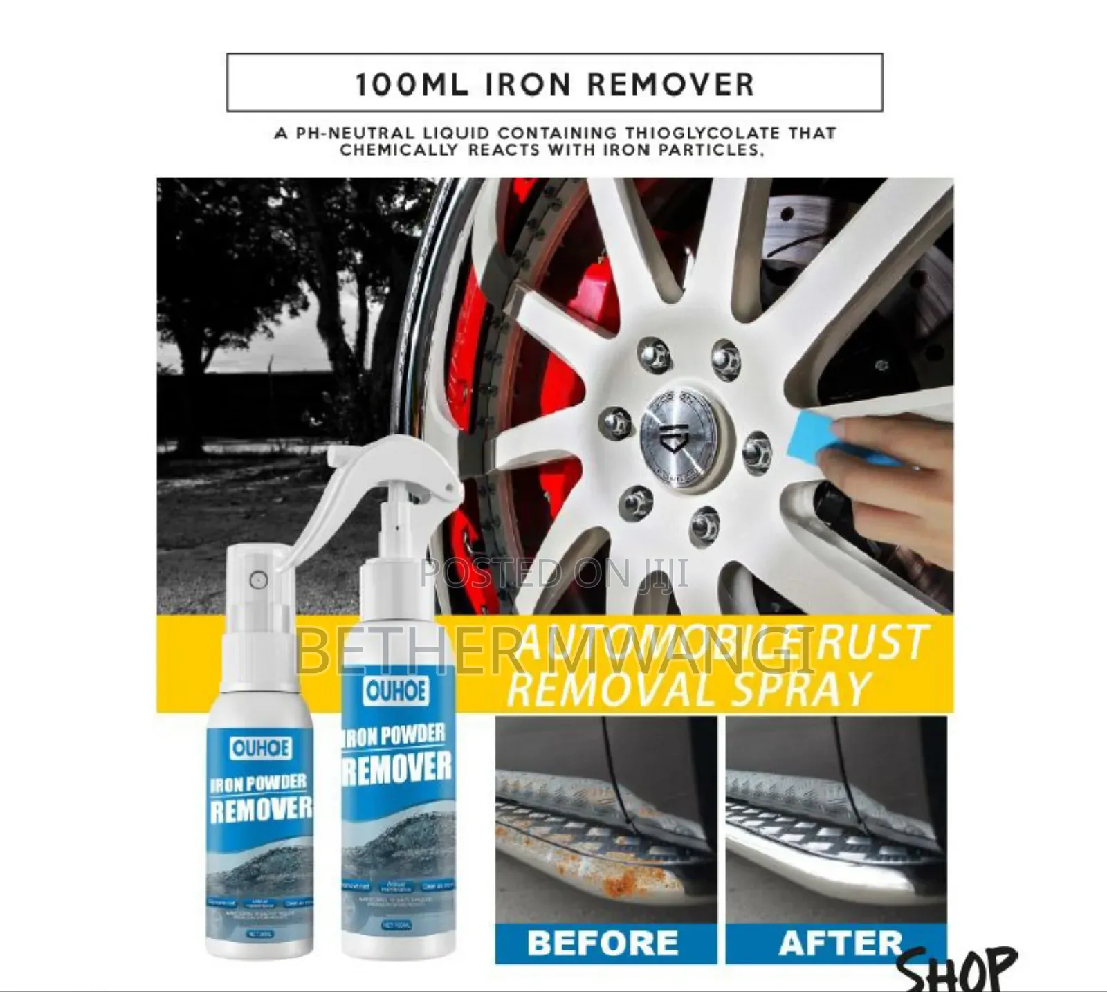 100ml Iron Remover In Kenya