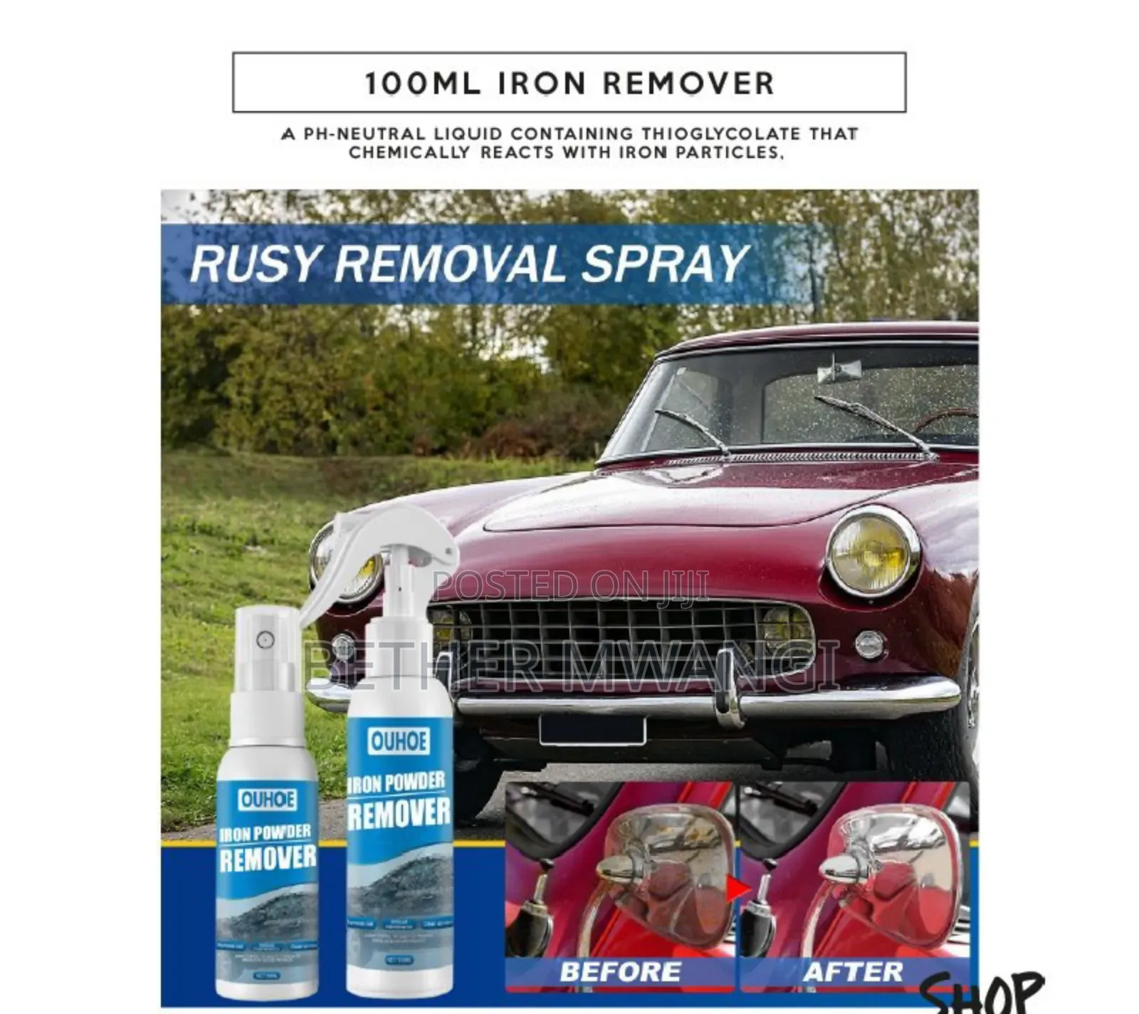 100ml Iron Remover In Kenya