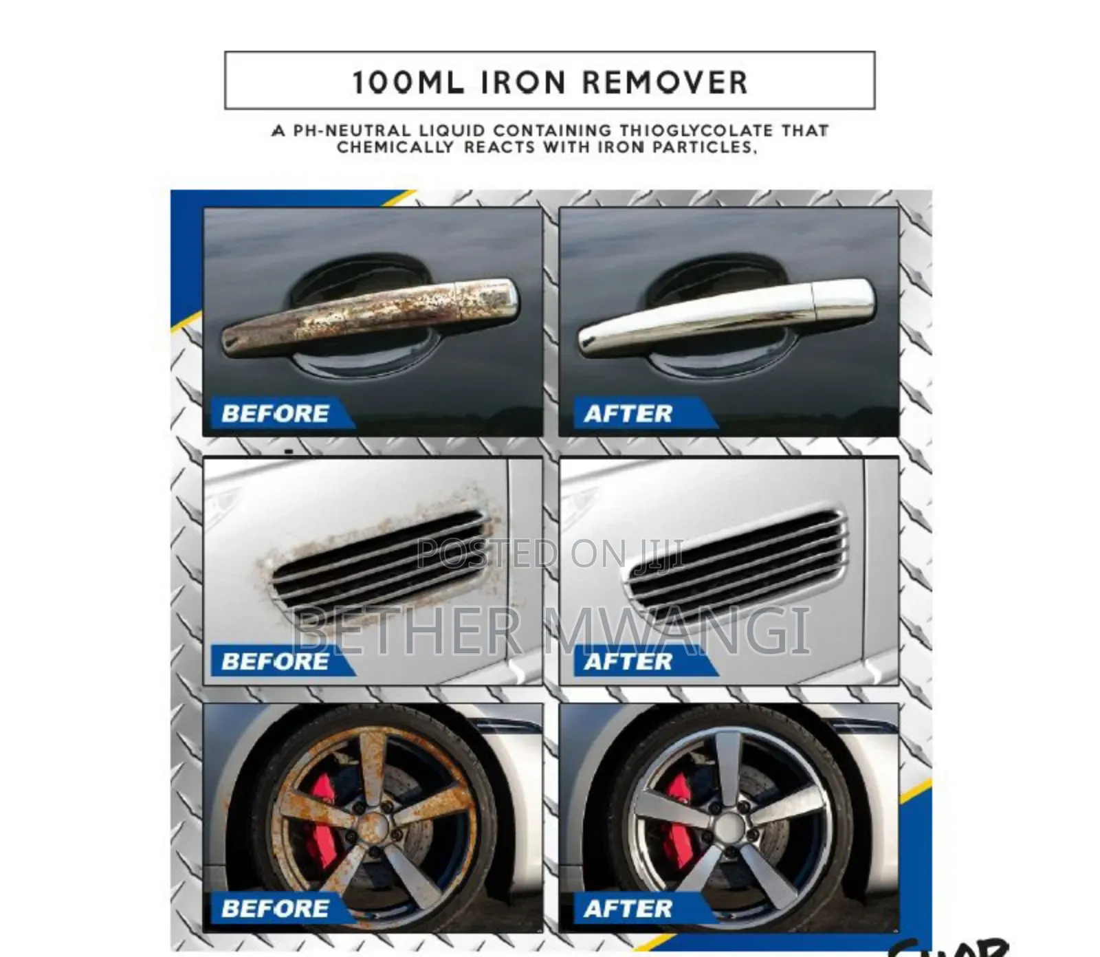 100ml Iron Remover In Kenya