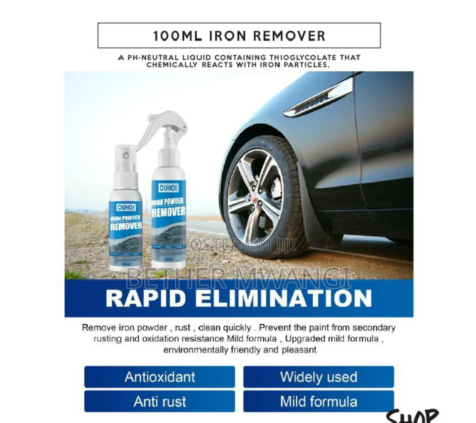 100ml Iron Remover In Kenya