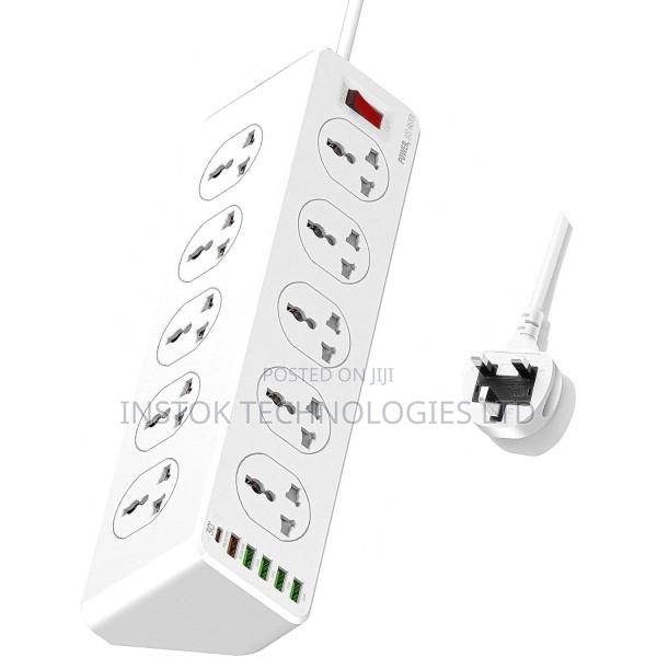 Ldnio 10 Outlet Power Strip Extension Cable 2500w