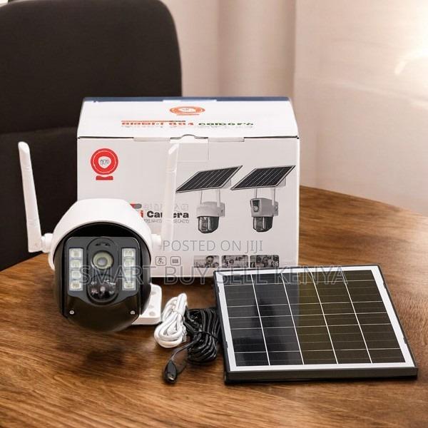 4g Solar Camera With Night Vision and Two-Way Audio Outdoor Security - main view
