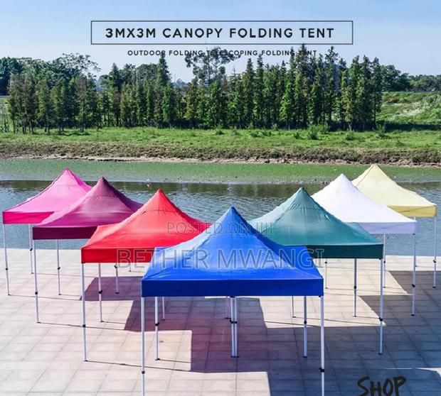 3m*3m  Canopy Folding Tent In Kenya - thumbnail 3