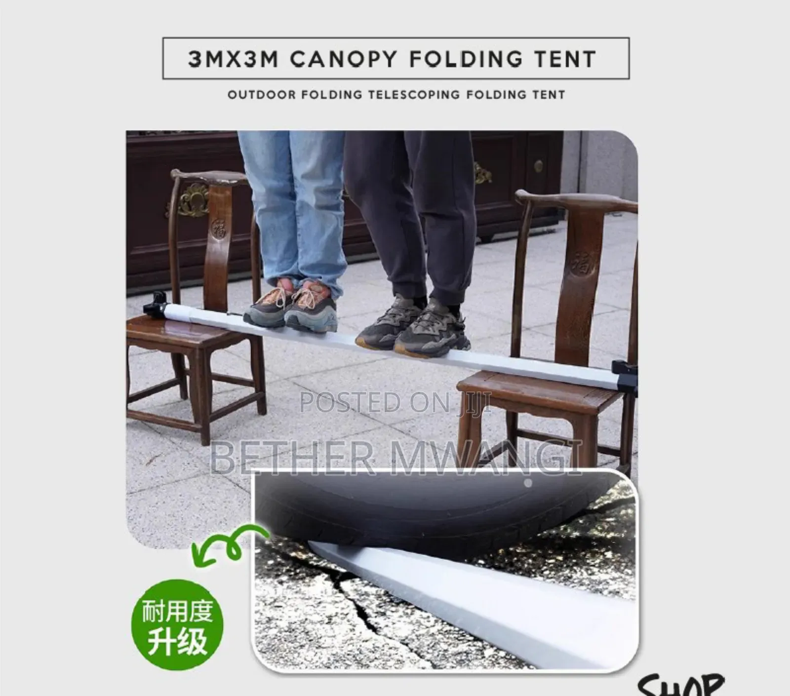 3m*3m  Canopy Folding Tent In Kenya