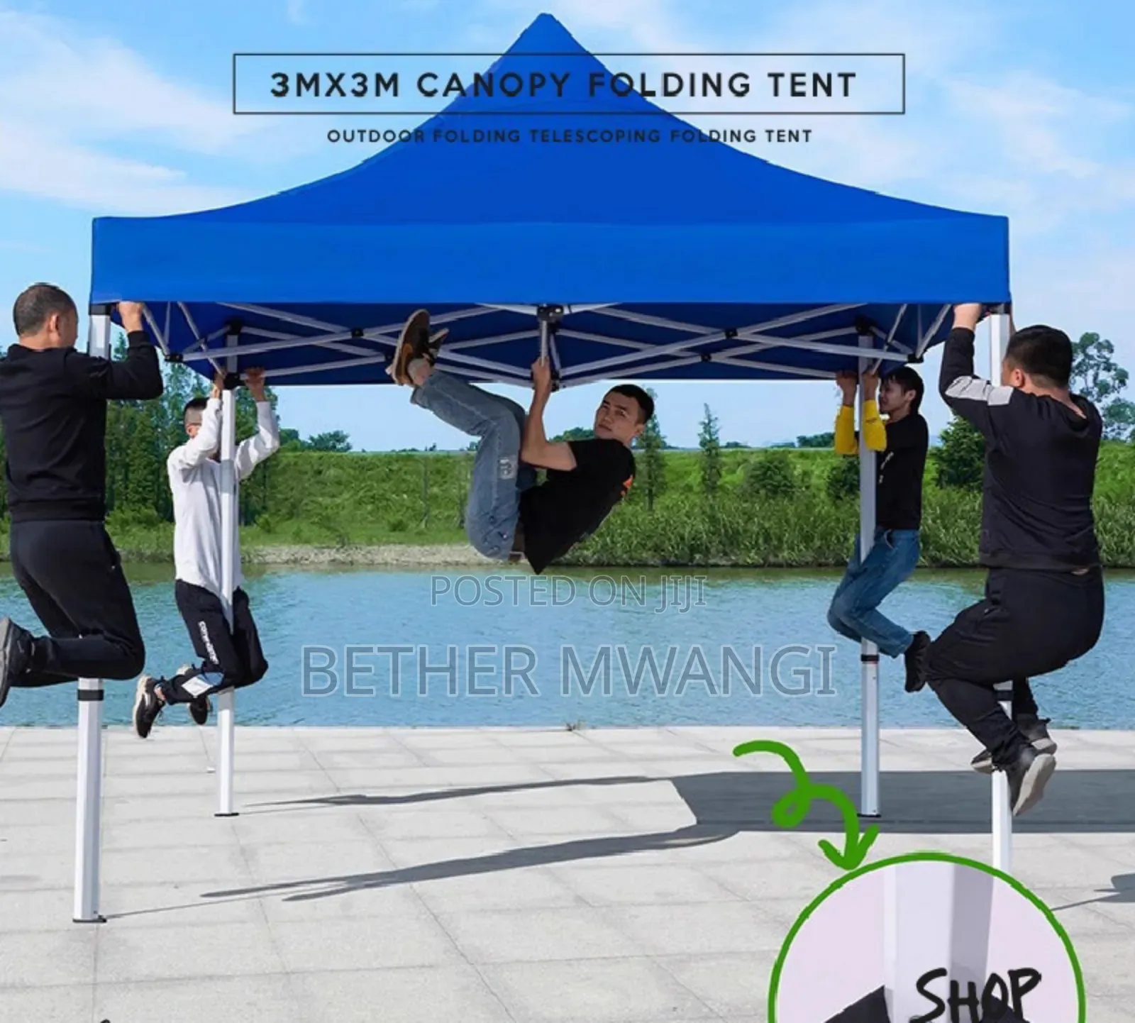 3m*3m  Canopy Folding Tent In Kenya