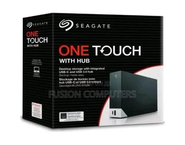 Seagate One Touch Hub 8tb External Hard Drive Desktop HDD - main view