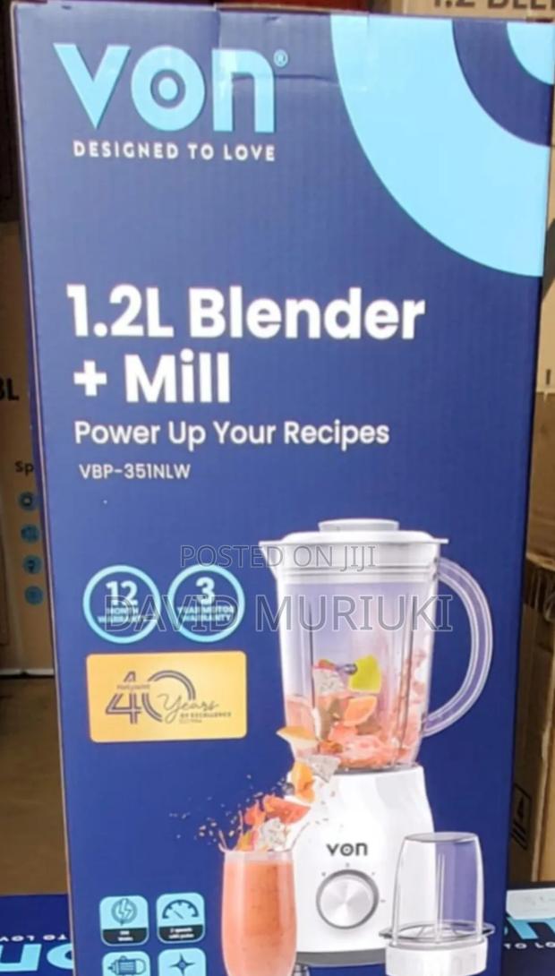 2 in 1 Von Blender - main view
