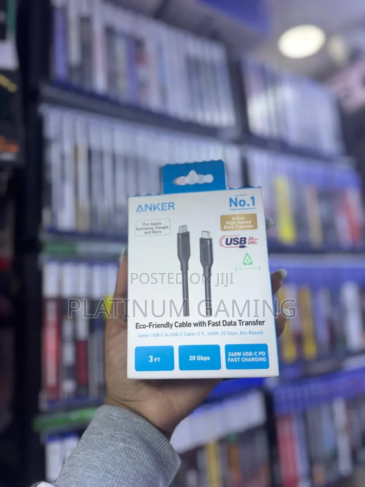 Anker 3ft Type C Cable,240w Bio-based