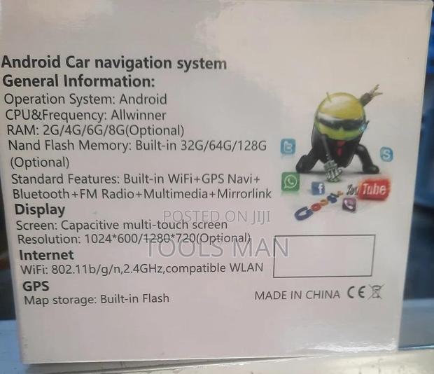 7 " Android Car Radio,Ahd,Ips,Wifi,Gps,Bluetooth,Fm,2 Ram,32gb Storage - thumbnail 2