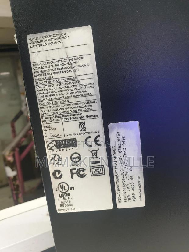 Desktop Computer HP ProDesk 600 G1 4GB Intel Core I5 HDD 500GB - thumbnail 2