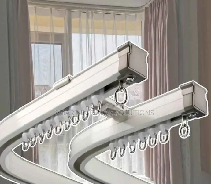 Bendable Curtain Rail for Curved Window