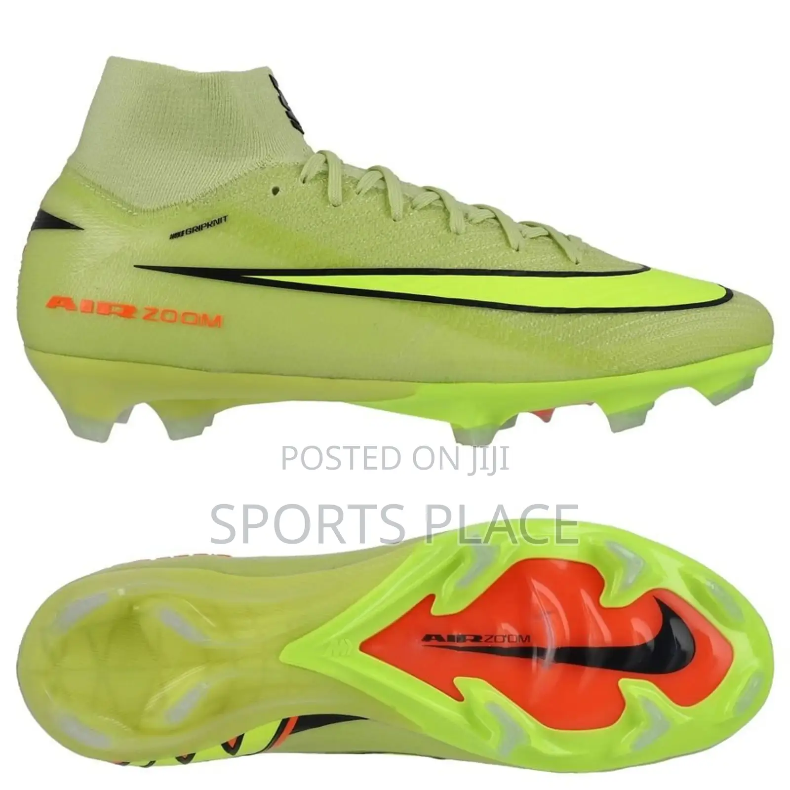 Nike Superfly 10 "Max Voltage" Fg Mercurial Limelight Soccer Cleats