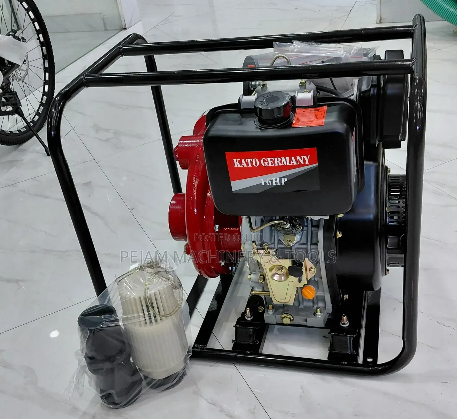 3" Diesel High Pressure Kato Germany Waterpump 16hp