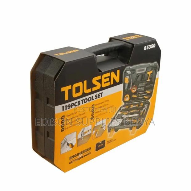 Tolsen 119pcs Tool Set Household Tools Set General - thumbnail 3