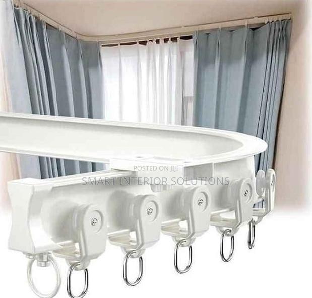 Custom Bendable Curtain Rail - main view
