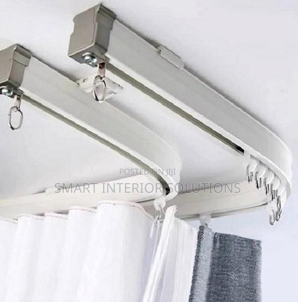 Stable Bendable Curtain Rail - main view