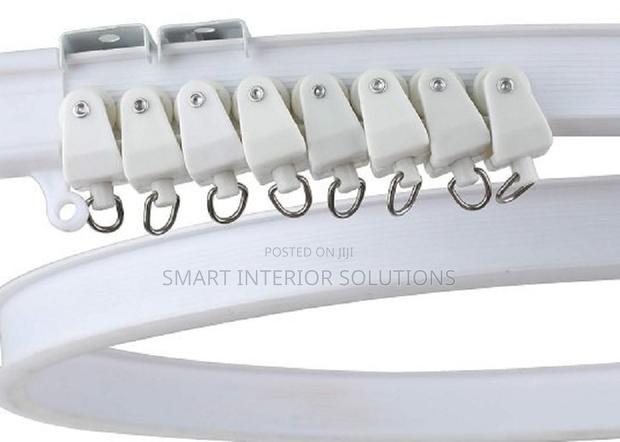 Durable Bendable Curtain Rail - main view
