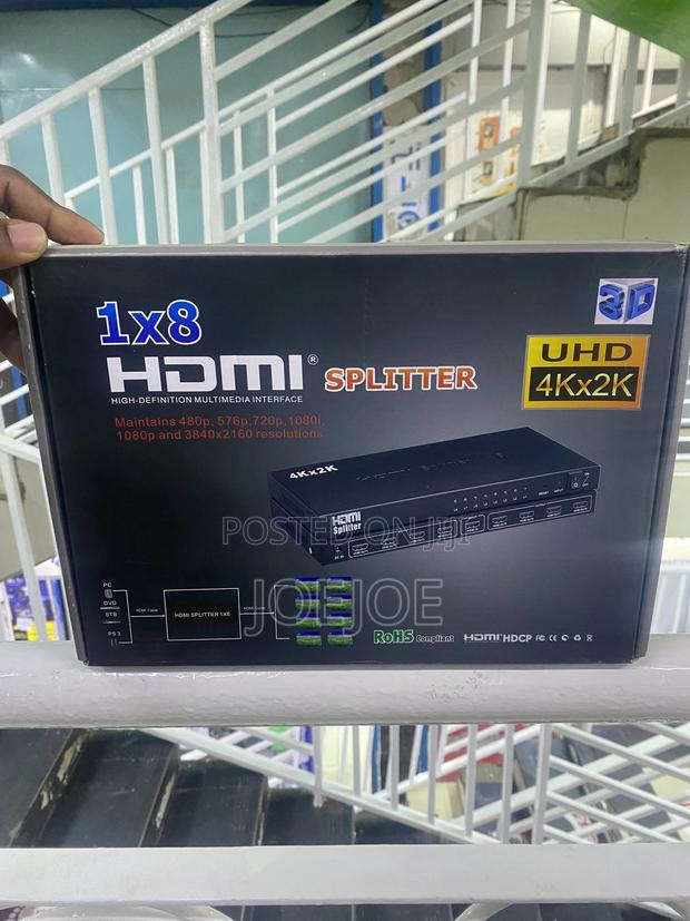 8way Hdmi Splitter - main view