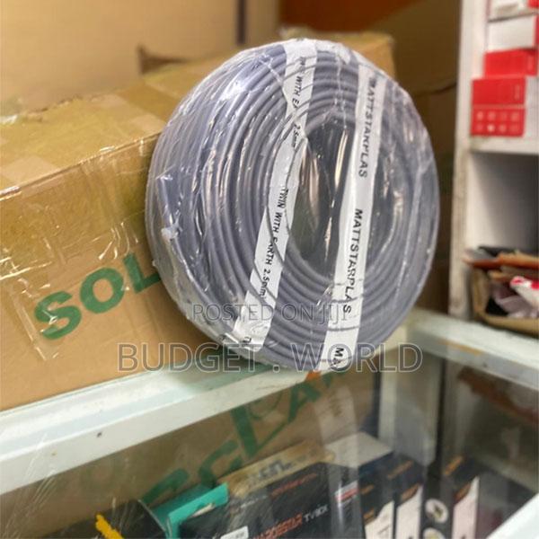 Matstar 3 Cores 2.5mm Sq Twin With Earth Cable 90 Meters.