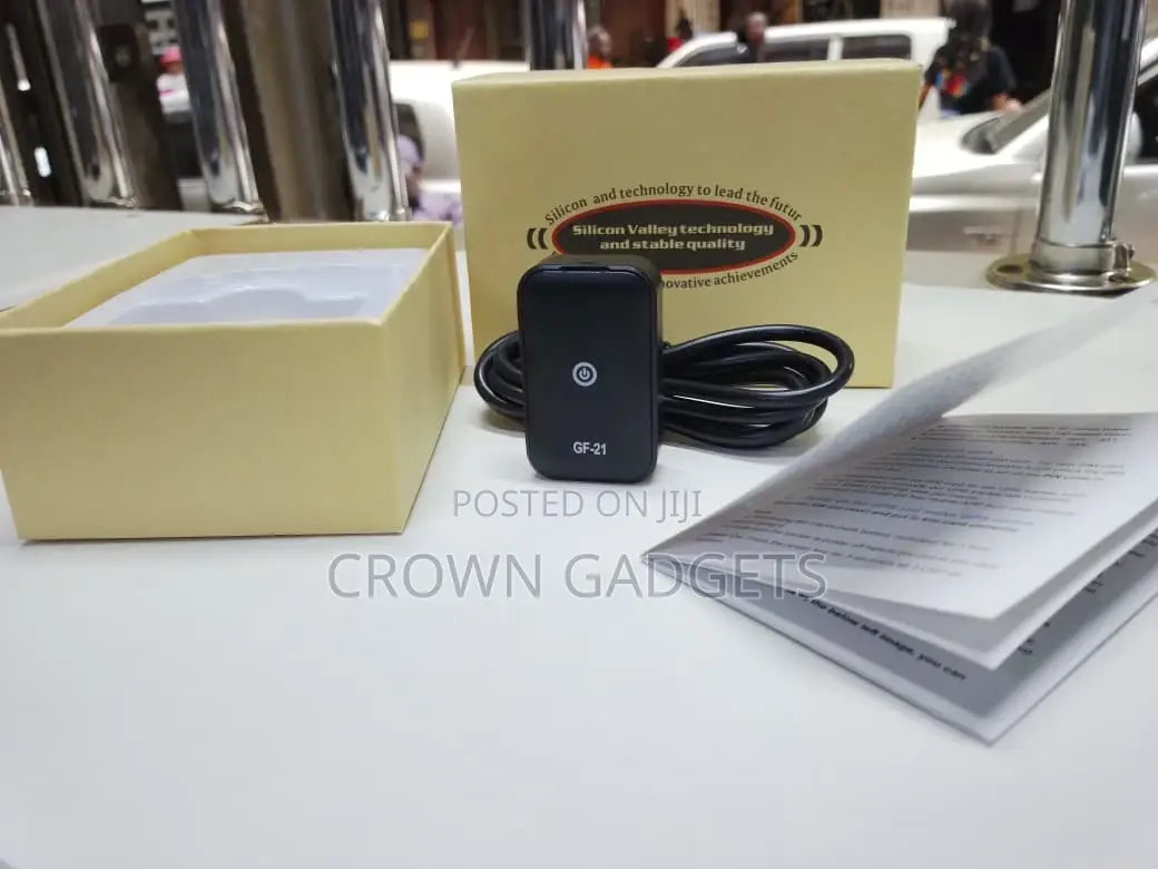 Gf21 Smart Mini GPS Tracker With App Control Real-Time Alerts