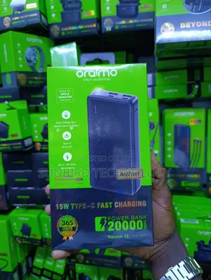 Oraimo Traveler 15 Opd-1201p 20,000mah Powerbank