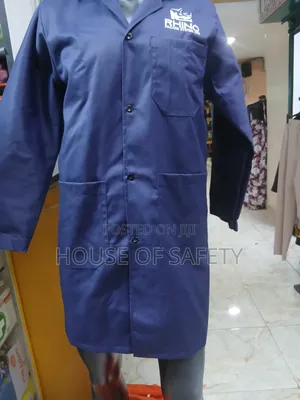 Unified Look Twill Dust Coats in Navy Blue