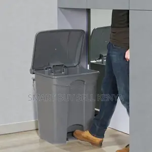 Home Office Hotels 30l Hard Plastic Step Pedal Waste Disposal Dust Bin