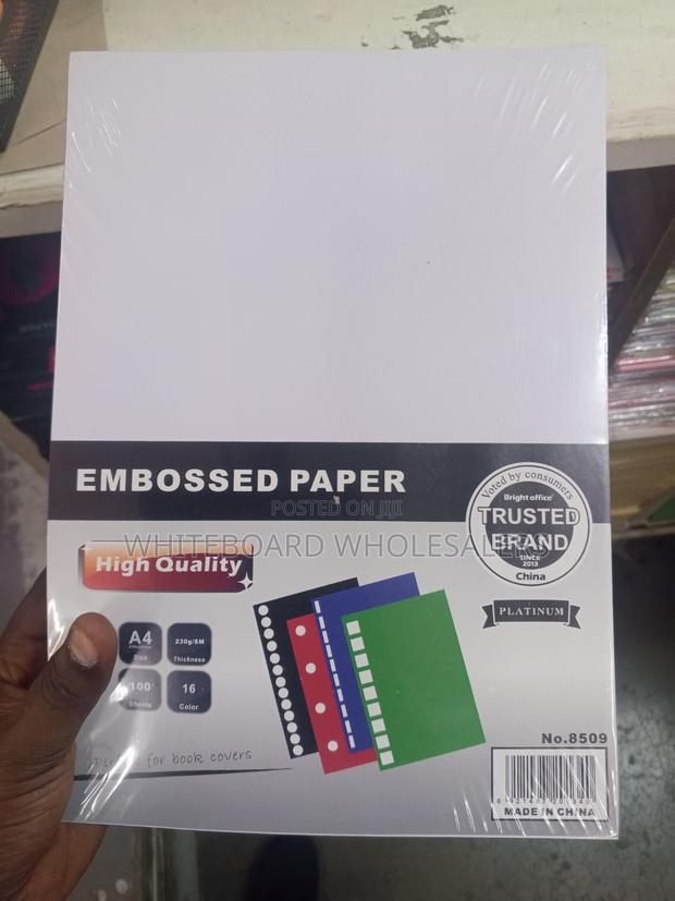 Clear Binding Paper - main view