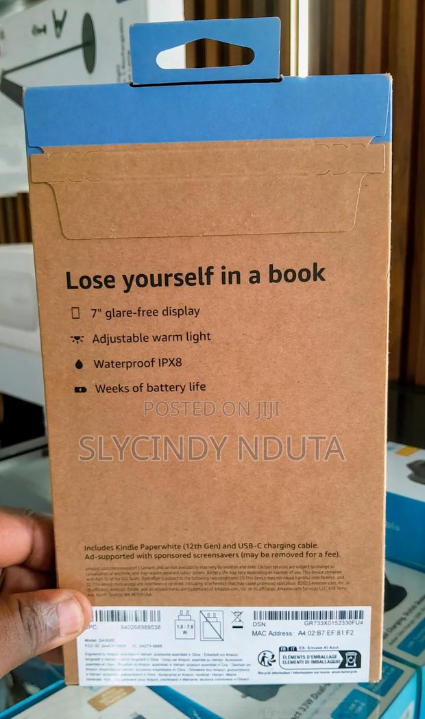 New Amazon Kindle Paperwhite 16 GB Black - thumbnail 3