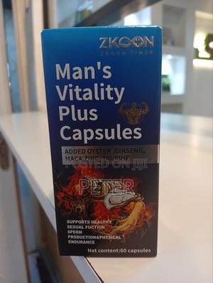 Man's Vitality Plus Capsules - main view