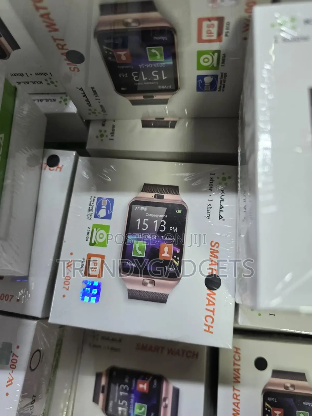 Smart2030 W007 Bluetooth Smart Watch With Camera Sim Slot