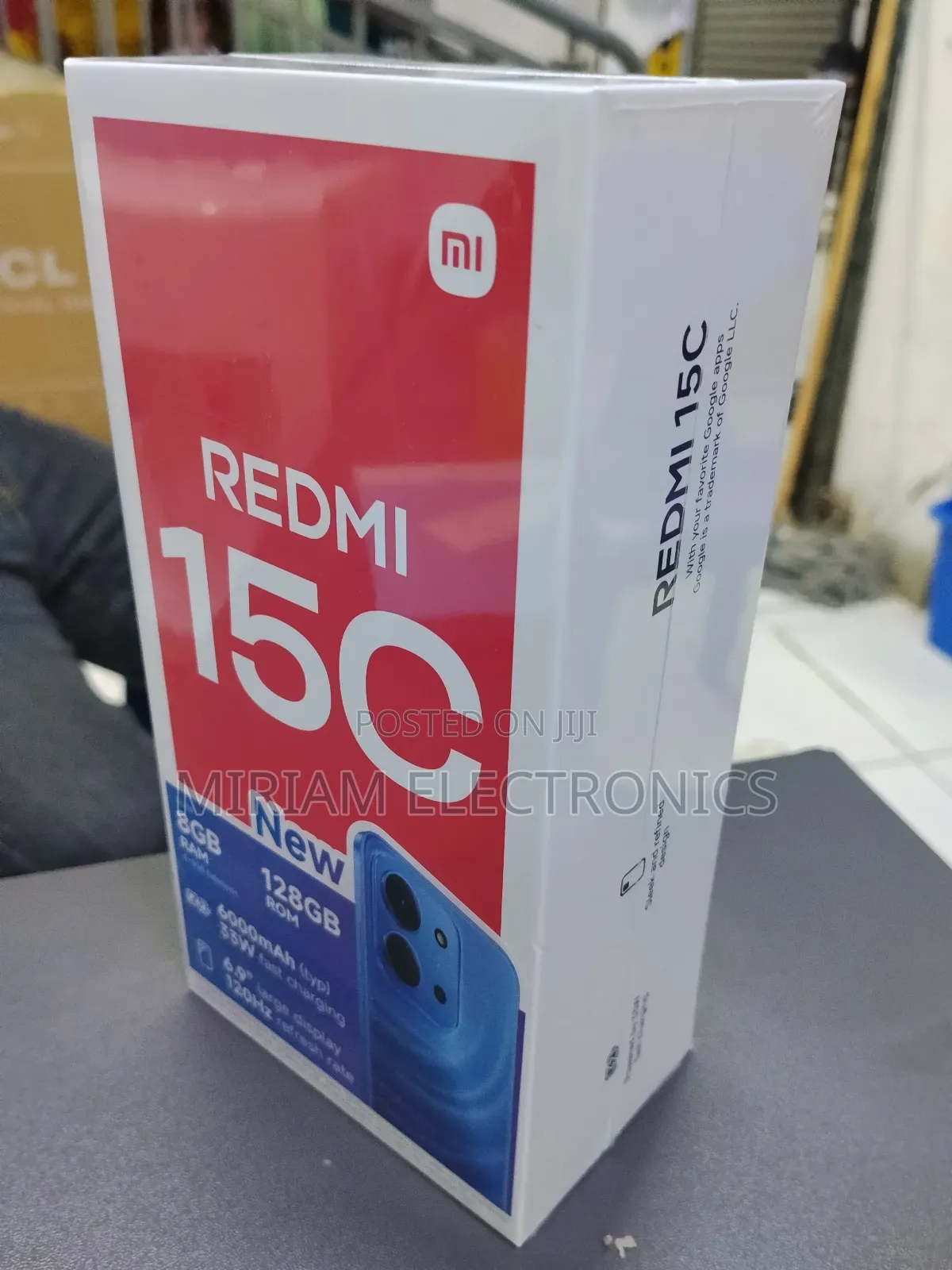 New Xiaomi Redmi 15C 4G 128 GB Black