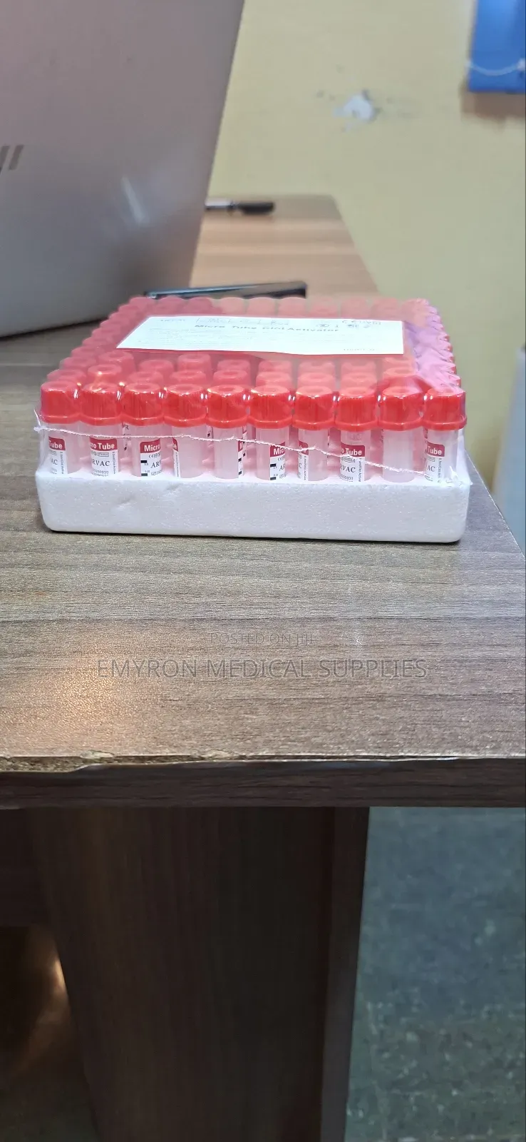 Micro Red Top Vacutainers