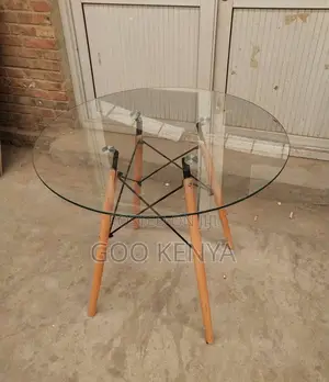 Home Table;Sleek Tempered Glass Coffee Table for Dining Coffee Shops